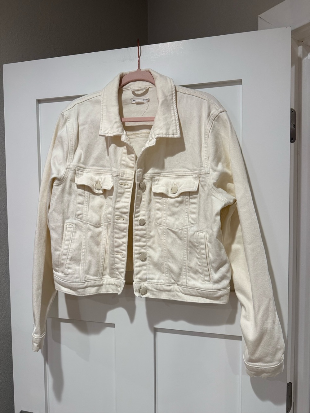 Good American Committed to Fit Jacket in Cream
